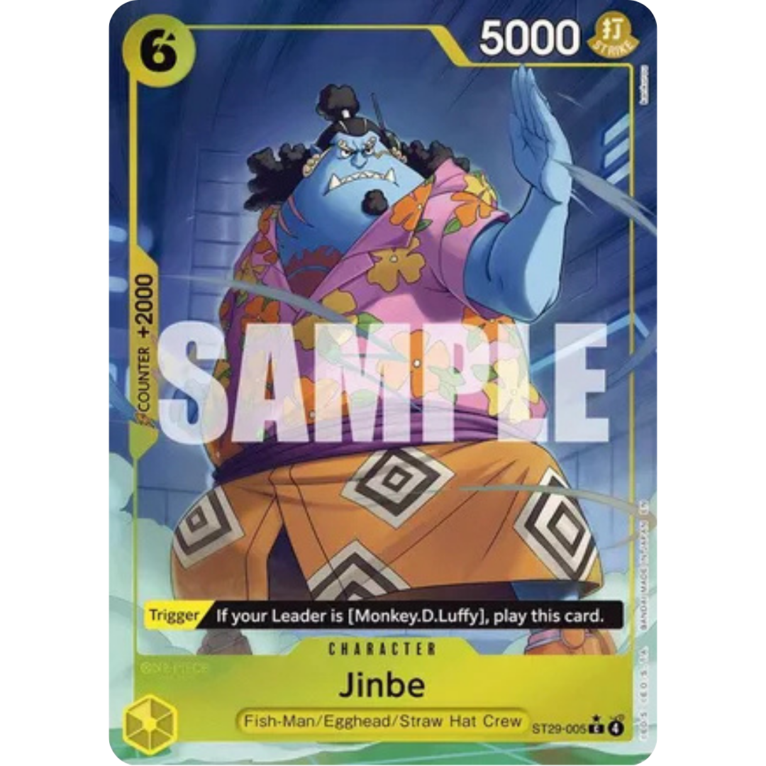 Jinbe (Full Art) (ST29-005) - Starter Deck 29: Egghead Foil
