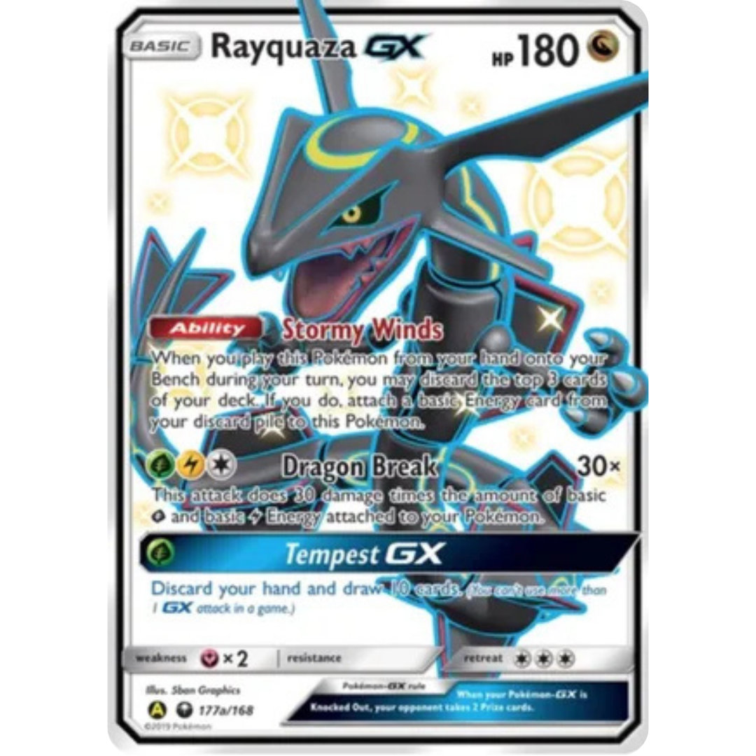 Rayquaza GX 177a/168 - Holofoil Alternate Art Promos - Promo