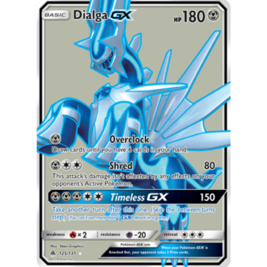 Dialga GX (Full Art) - Holofoil SM Forbidden Light - Ultra Rare