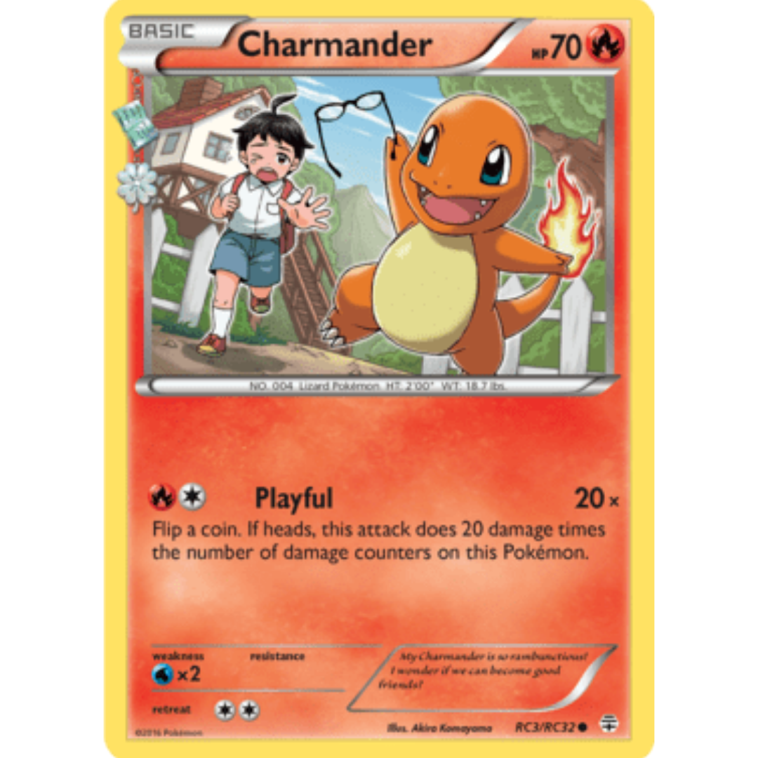 Charmander RC3/RC32 Generations Radiant Collection - Common