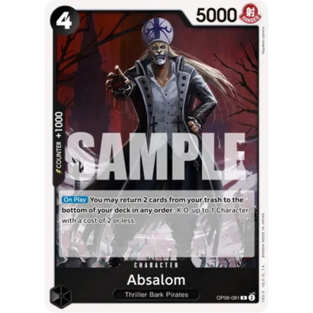 Absalom (OP06-081) - Wings of the Captain Foil