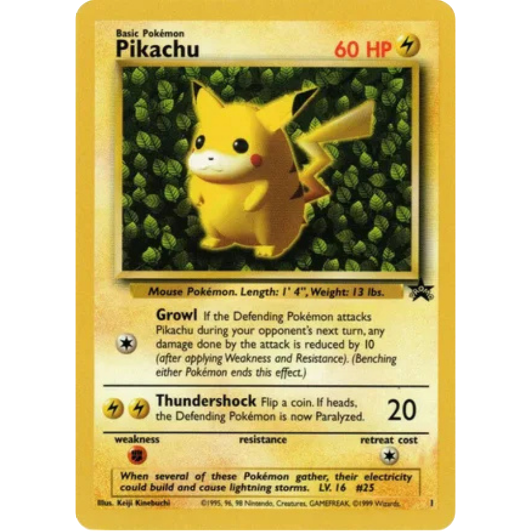 Pikachu (1) 001/53 WoTC Promo - Promo