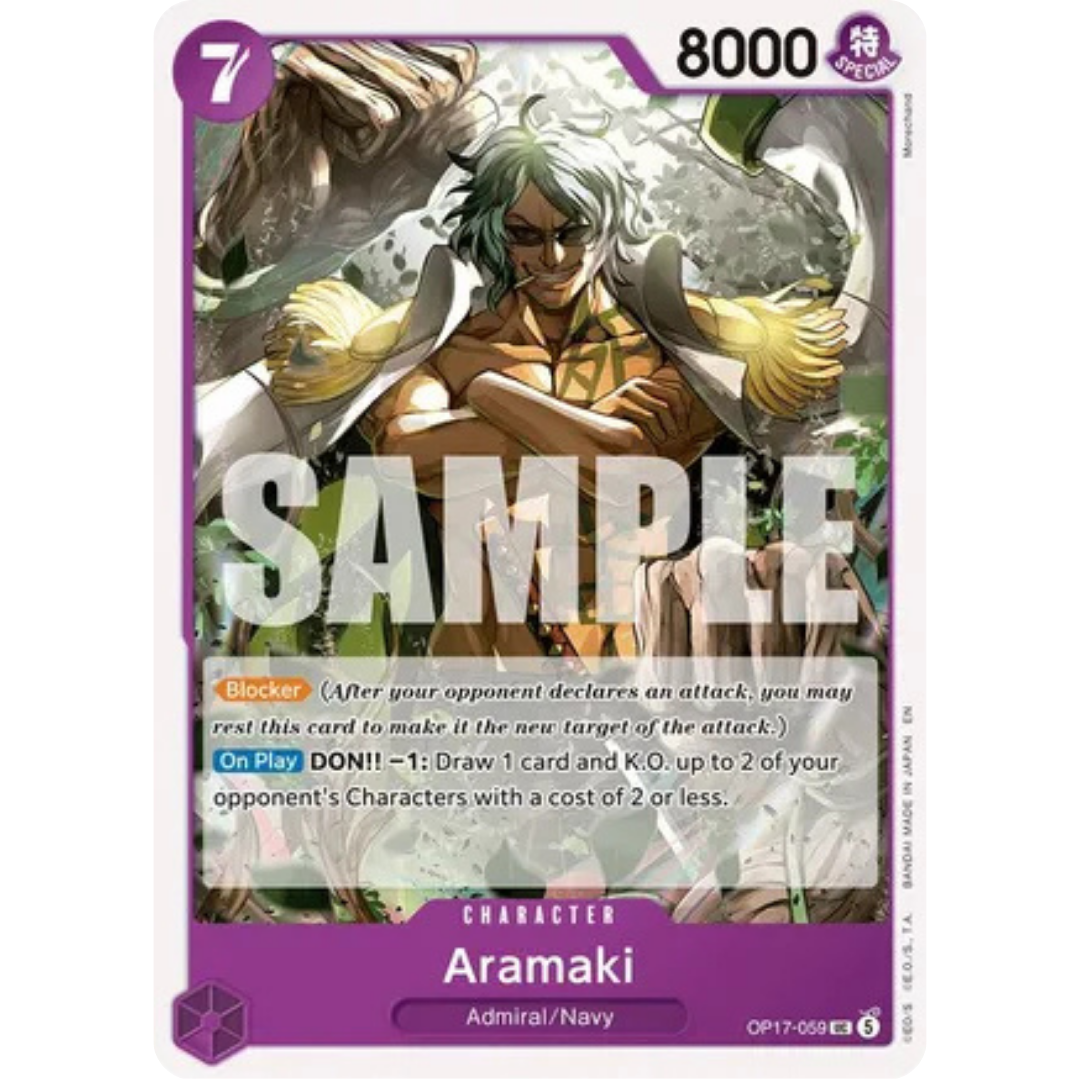 Aramaki (OP17-059) - The World's Strongest Warriors