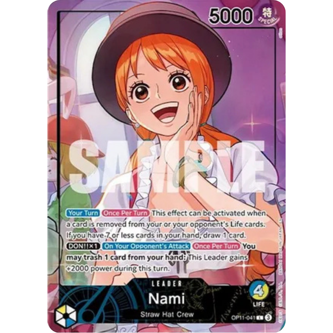 Nami (Whole Cake Island Arc) (OP11-041) - One Piece Promotion Cards Foil