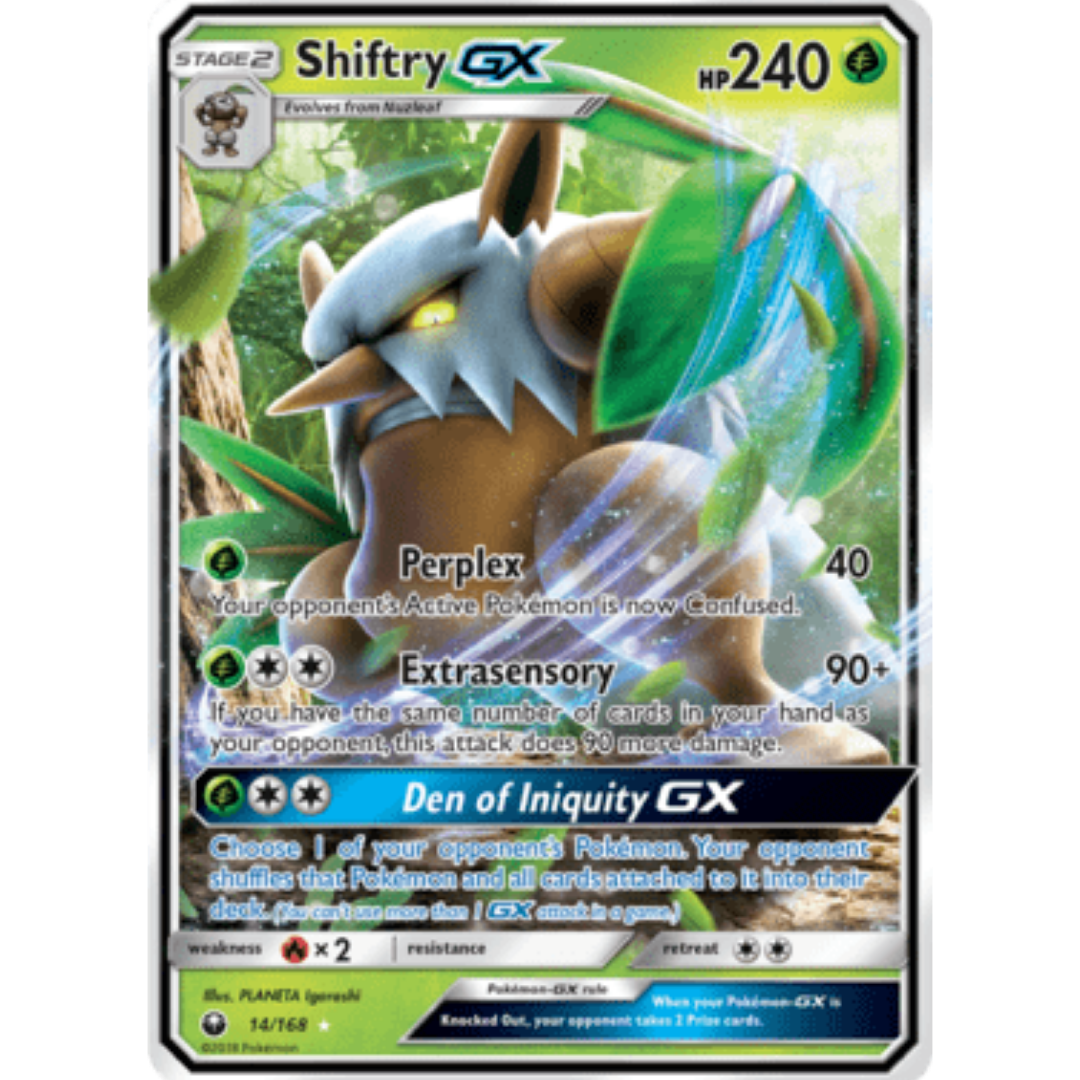 Shiftry GX 014 - Holofoil SM Celestial Storm - Ultra Rare