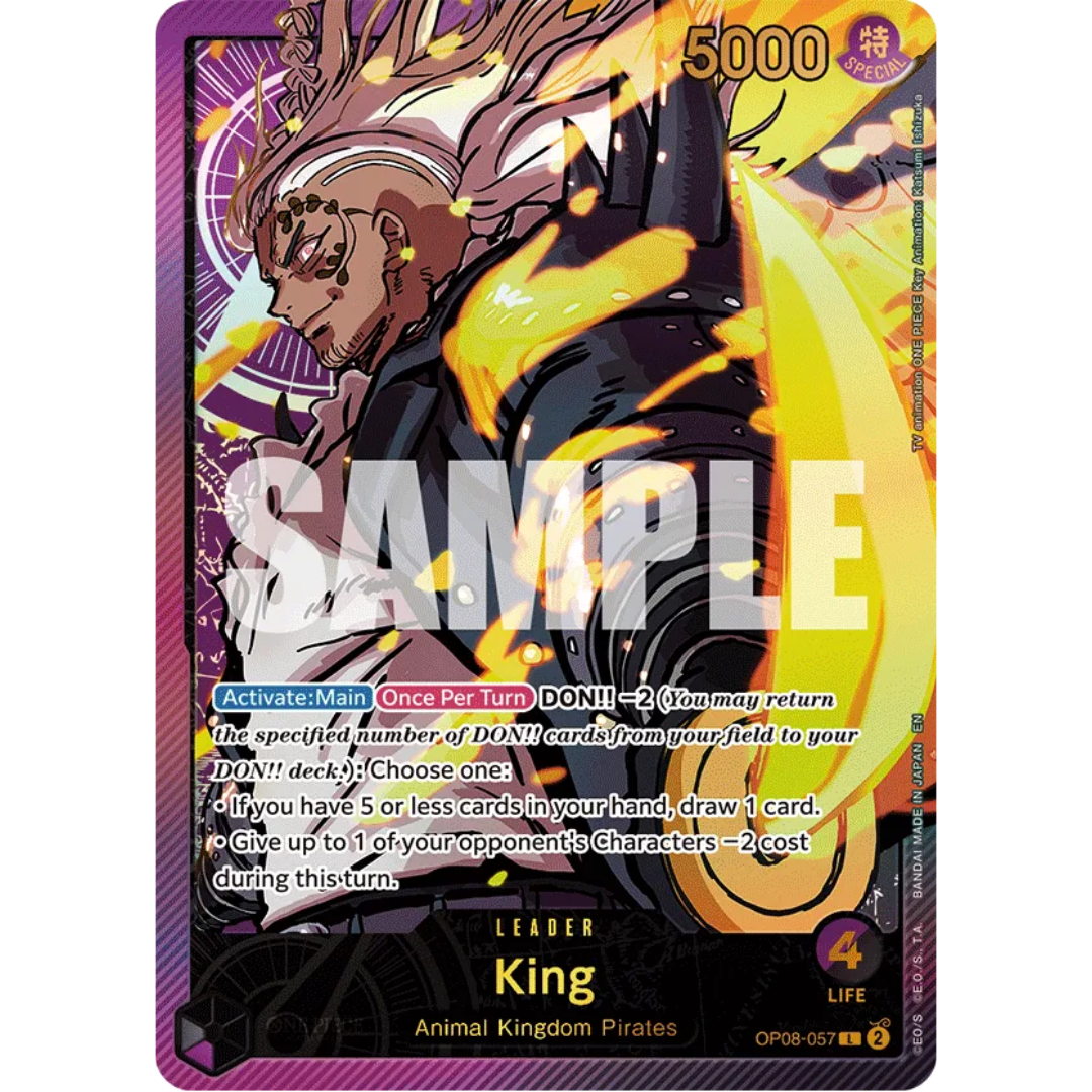 King (SPR) (OP08-057) - Extra Booster: Anime 25th Collection Foil