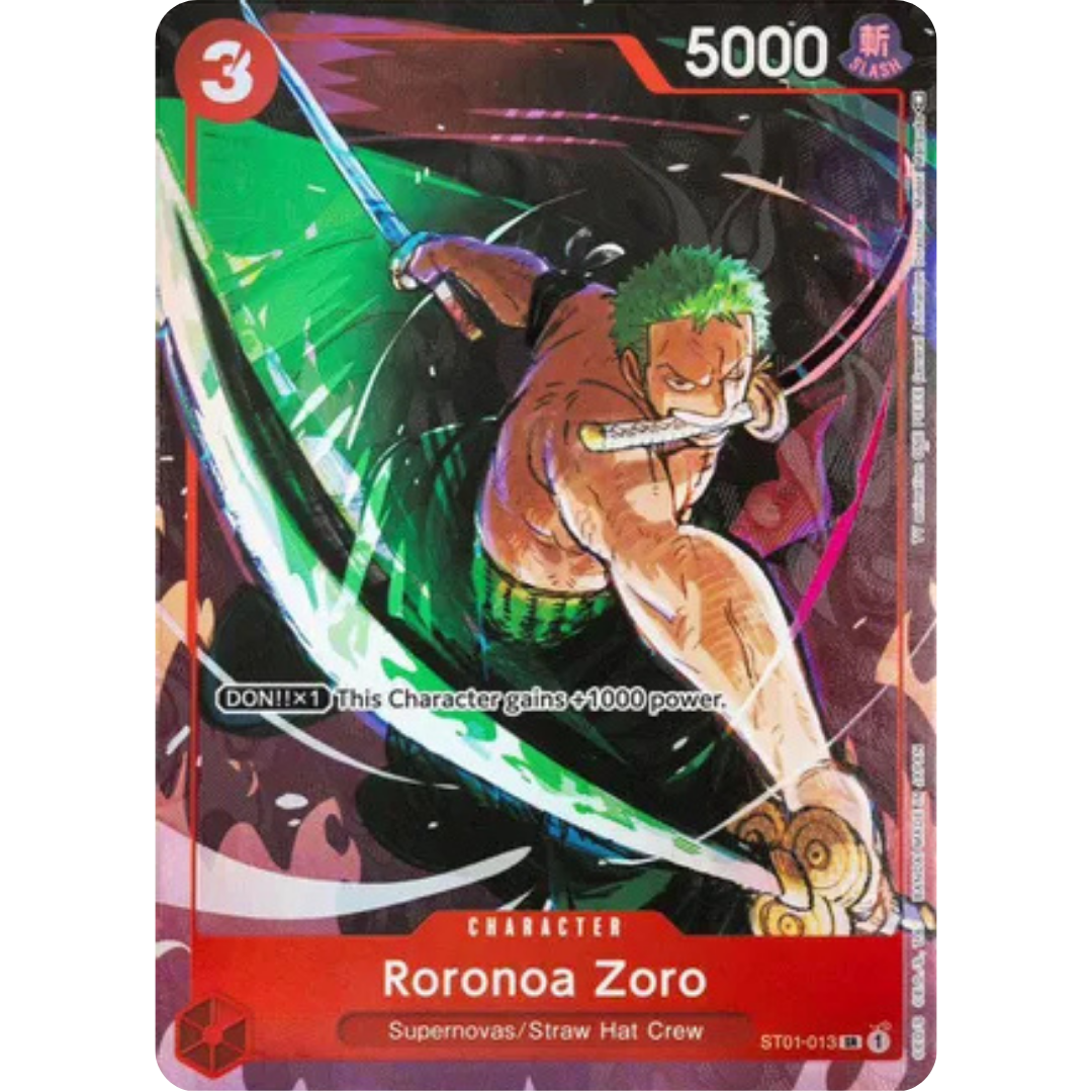 Roronoa Zoro (Gift Collection 2023) (ST01-013) - One Piece Promotion Cards Foil