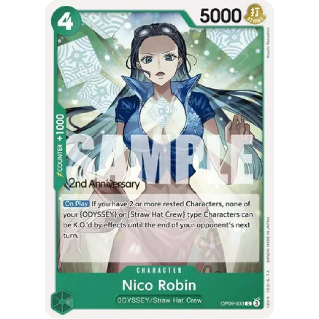 Nico Robin (033) (OP09-033) - Emperors in the New World: 2nd Anniversary Tournament Cards