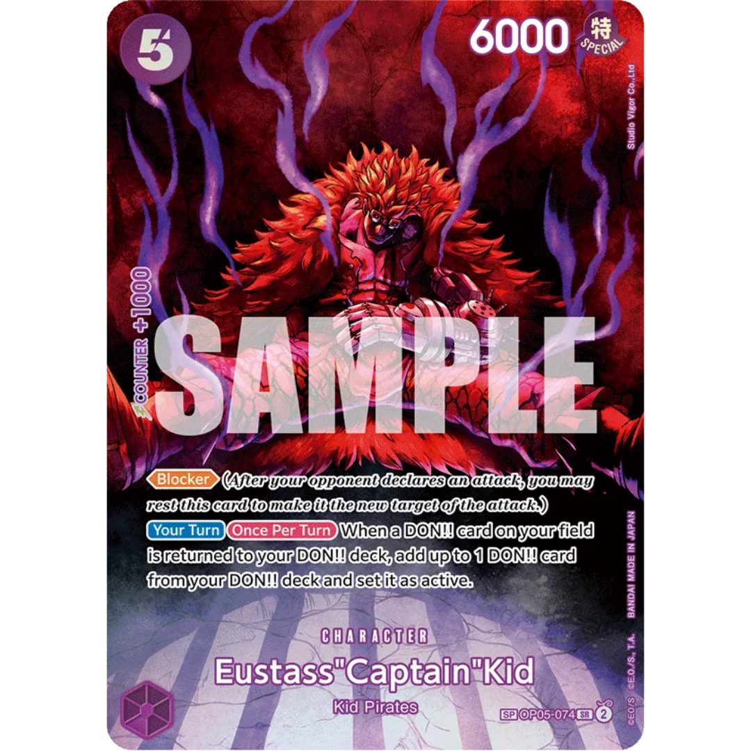 Eustass"Captain"Kid (SP) (OP05-074) - 500 Years in the Future Foil