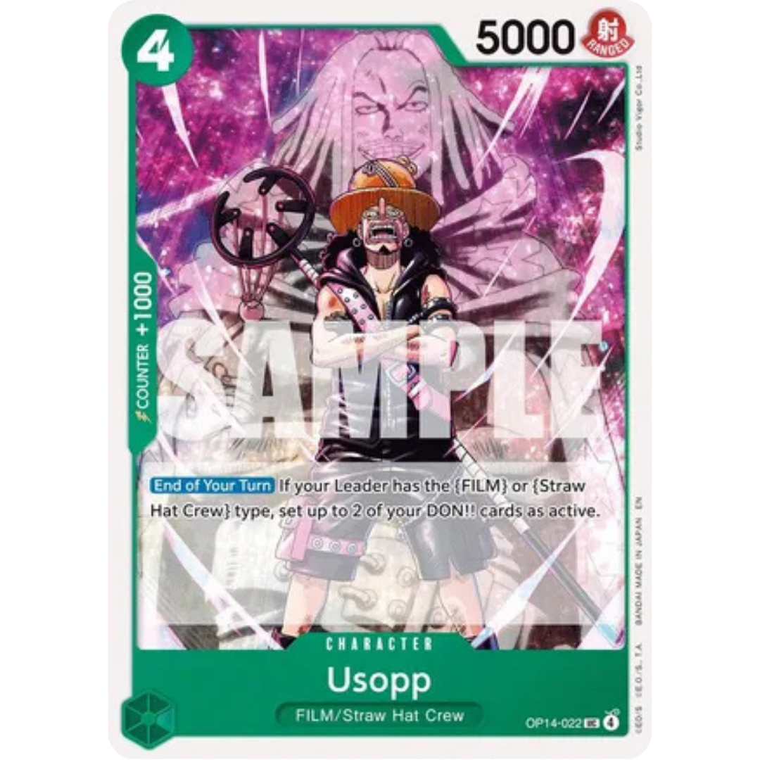 Usopp (OP14-022) - The Azure Sea's Seven