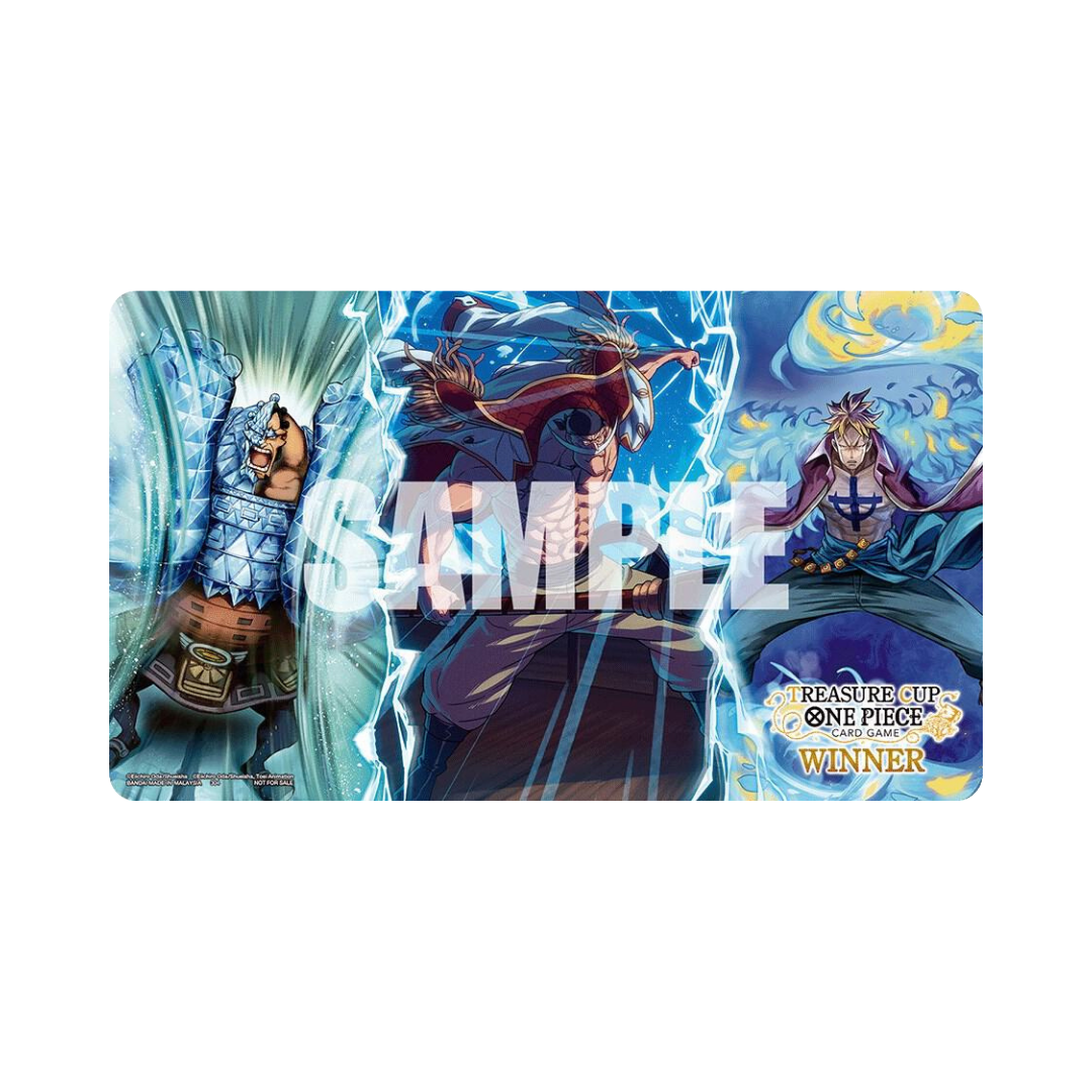 One Piece Official Playmat - Whitebeard Pirates (Treasure Cup Winner)