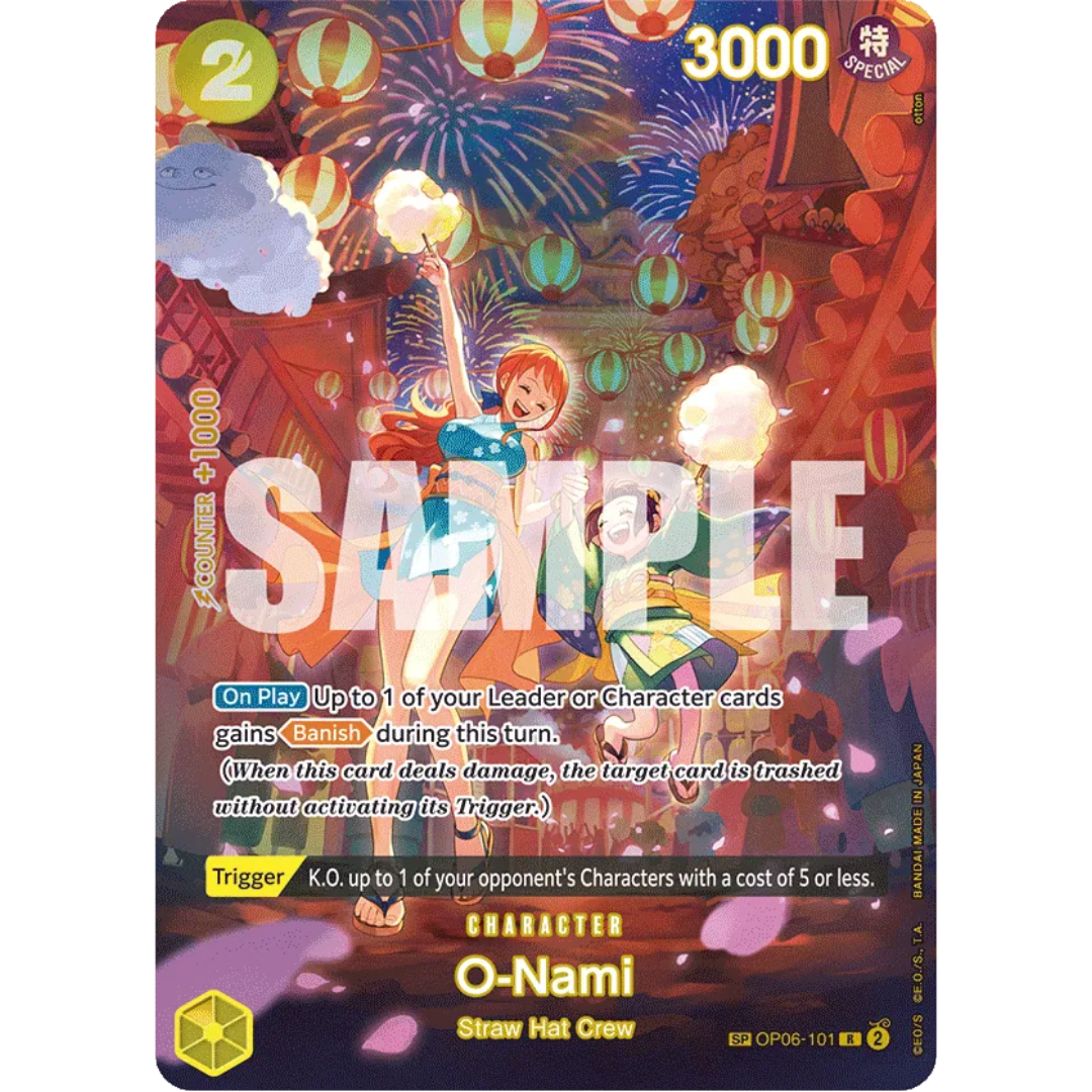 O-Nami (SP) (OP06-101) - 500 Years in the Future Foil