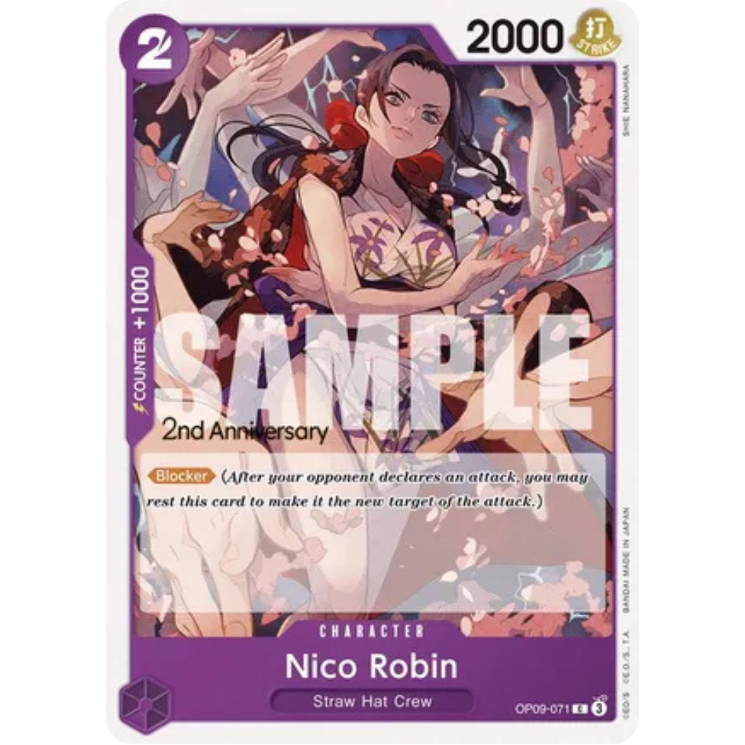 Nico Robin (071) (OP09-071) - Emperors in the New World: 2nd Anniversary Tournament Cards