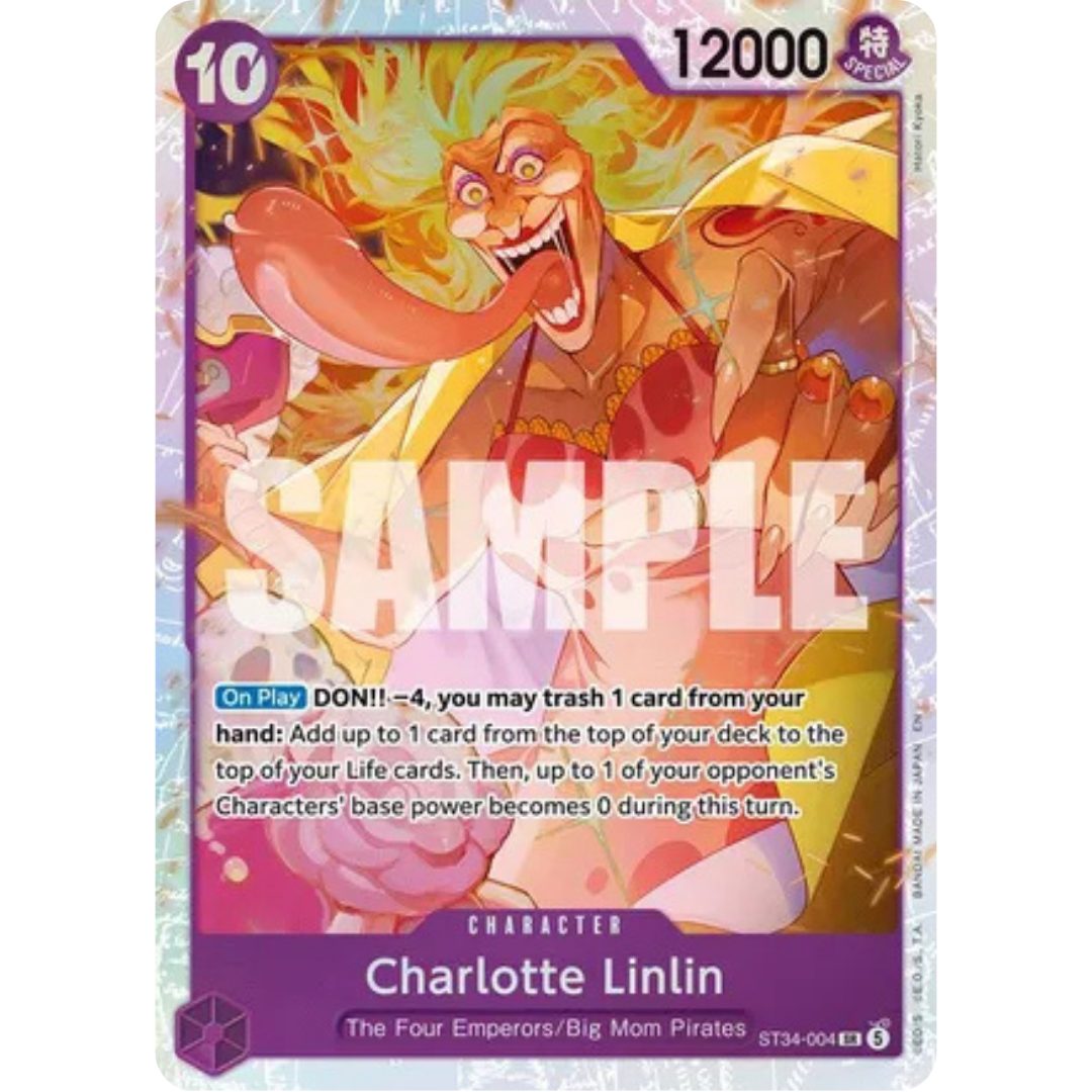 Charlotte Linlin (ST34-004) - Starter Deck 34: PURPLE Charlotte Katakuri Foil