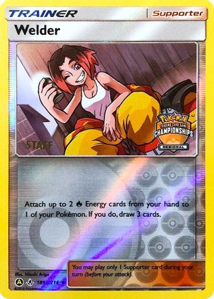 Welder 189a/214 - Reverse Holofoil League & Championship Cards - Promo