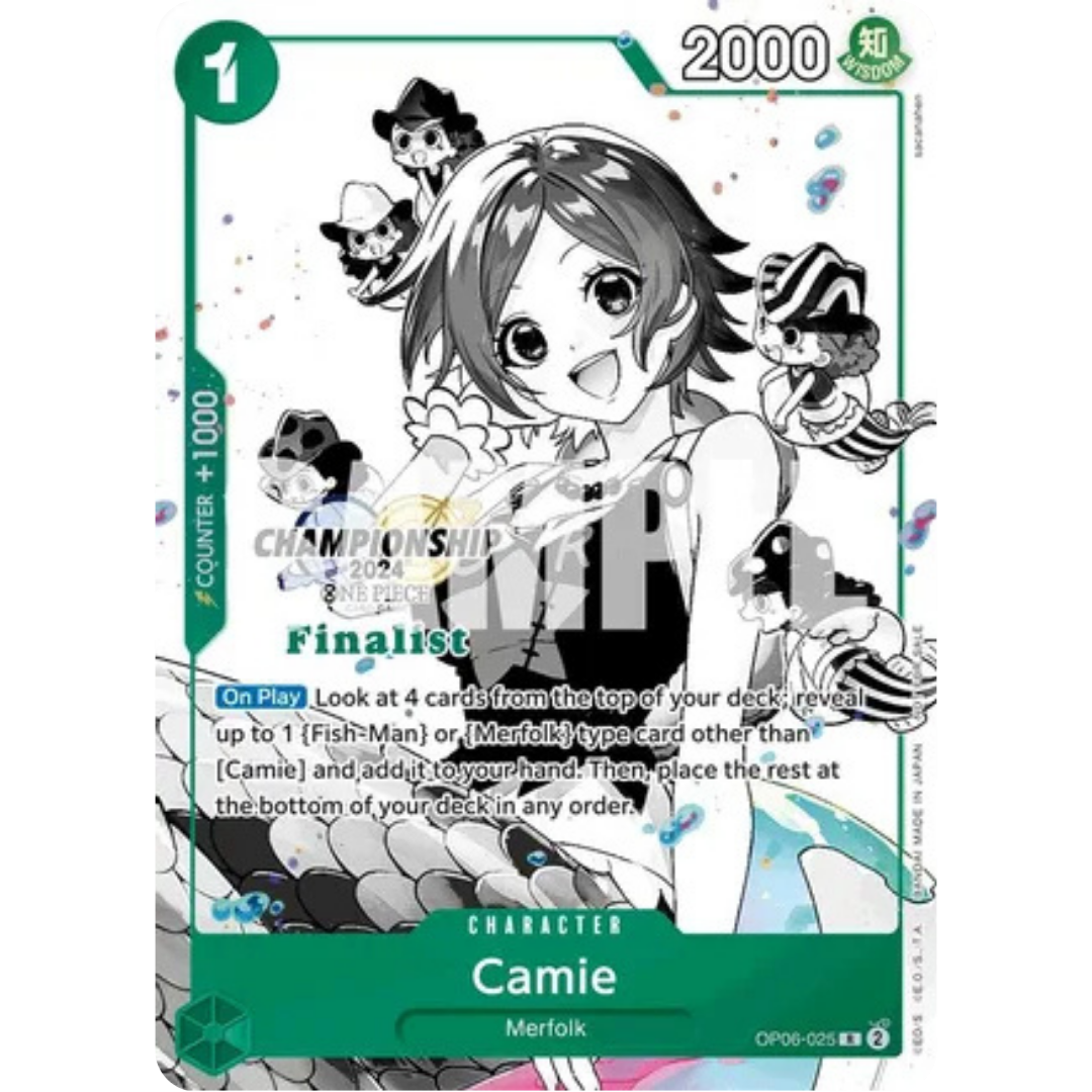 Camie (Championship 2024 Finalist Card Set Vol. 2) (OP06-025) - One Piece Promotion Cards Foil