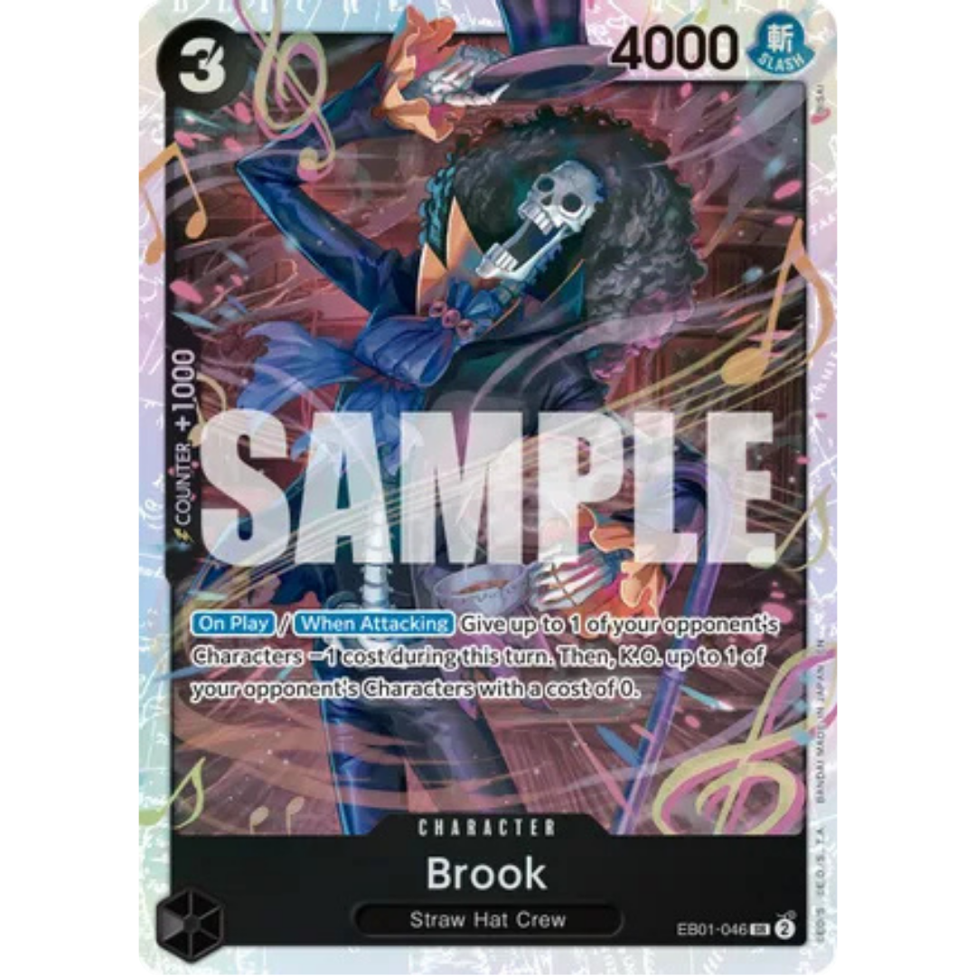 Brook - EB01-046 (Reprint) (EB01-046) - Premium Booster -The Best- Vol. 2 Foil