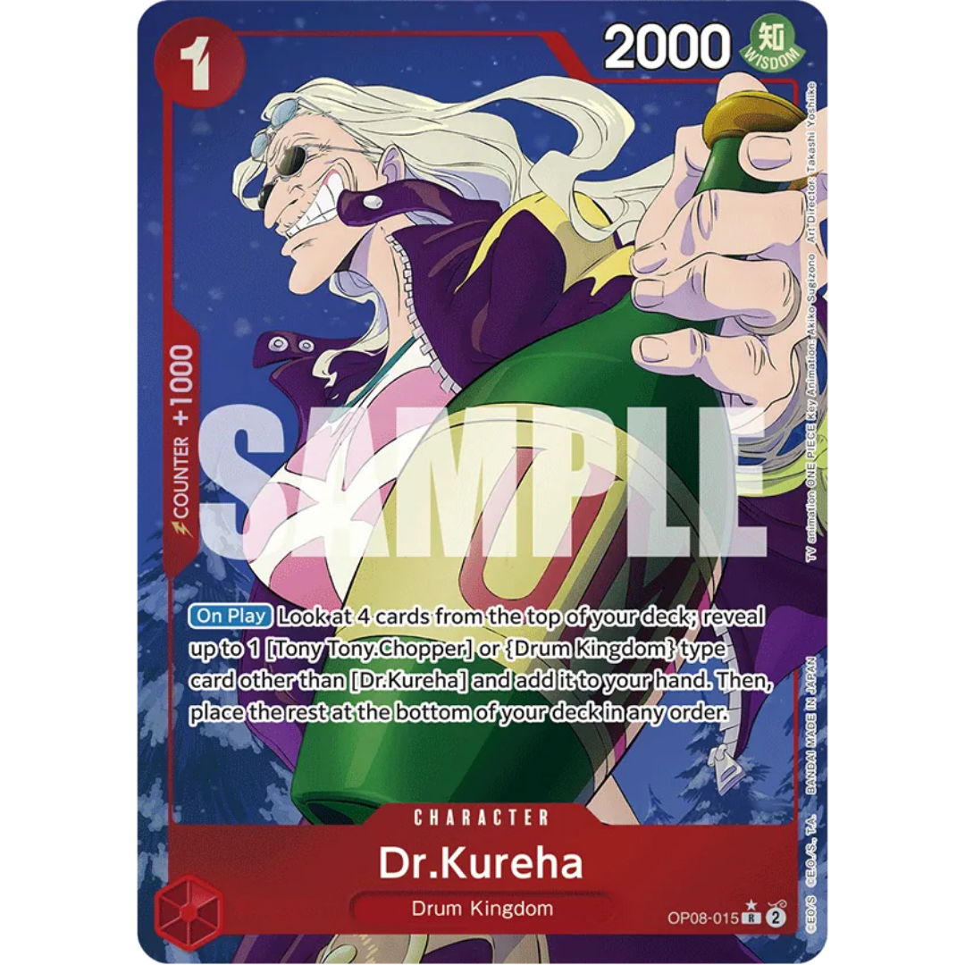 Dr.Kureha (Parallel) (OP08-015) - Two Legends Foil