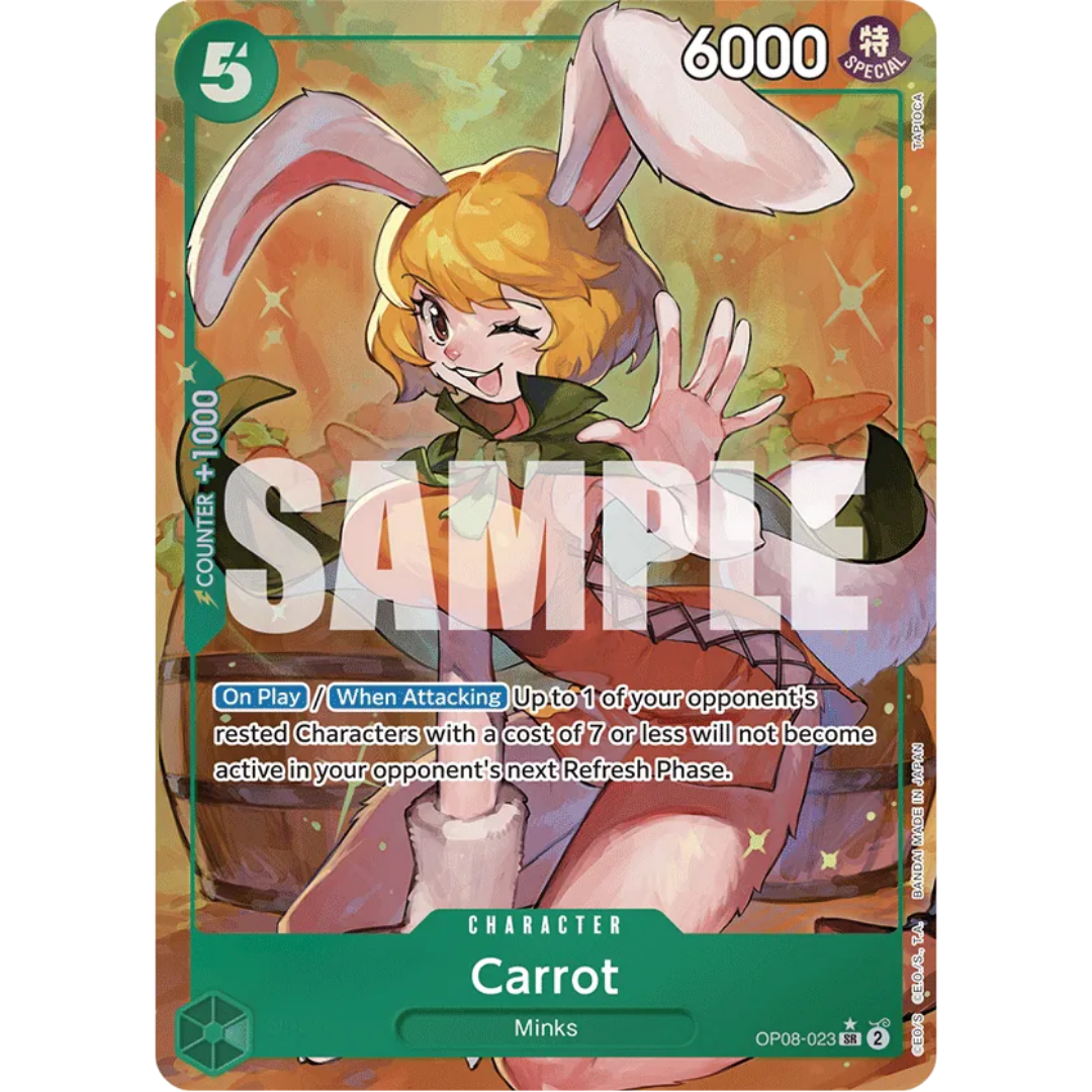 Carrot (023) (Parallel) (OP08-023) - Two Legends Foil