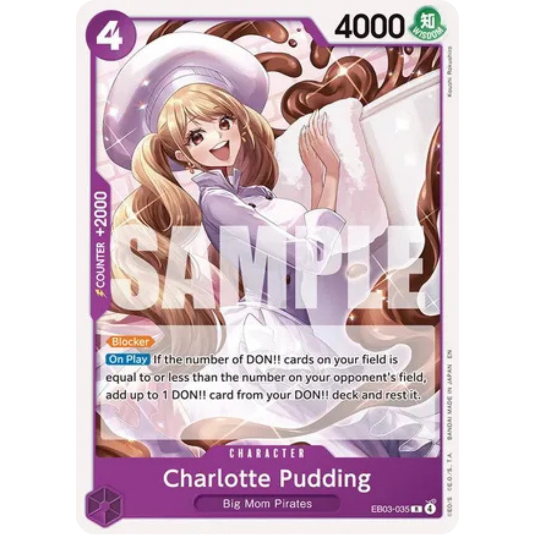 Charlotte Pudding (EB03-035) - Starter Deck 34: PURPLE Charlotte Katakuri