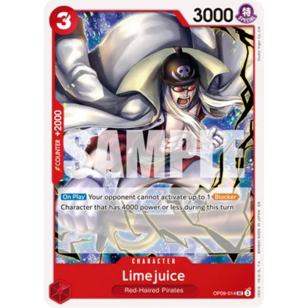 Limejuice (Reprint) (OP09-014) - Premium Booster -The Best- Vol. 2