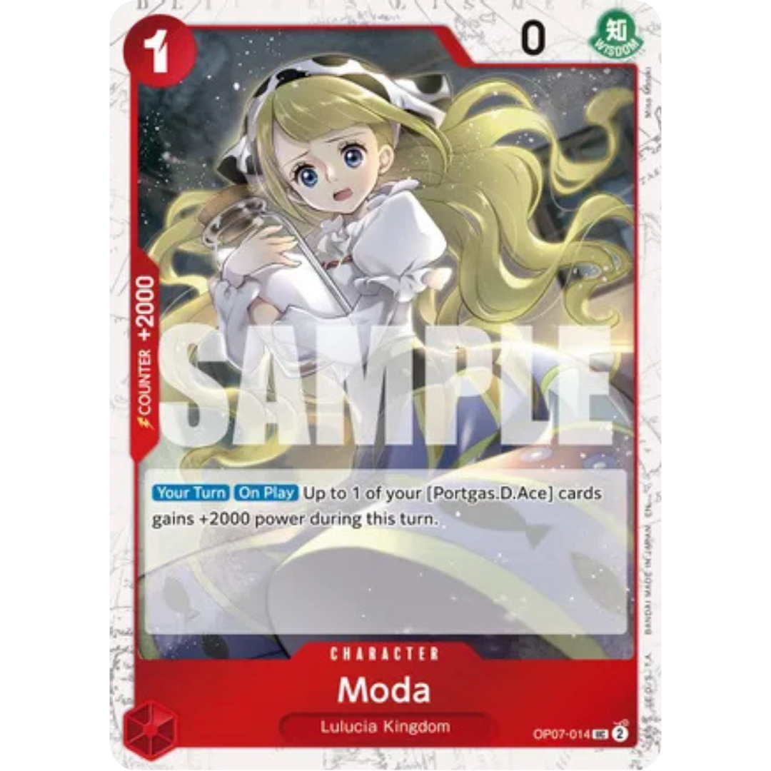 Moda (Pirate Foil) (OP07-014) - Premium Booster -The Best- Vol. 2 Foil