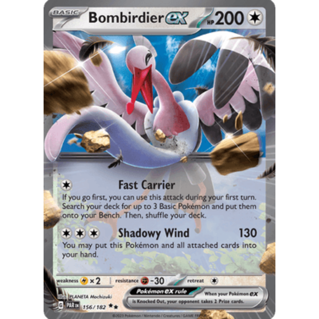 Bombirdier ex 156/182 - Holofoil SV04 Paradox Rift - Double Rare