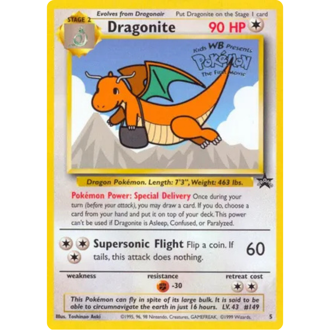 Dragonite (Movie Promo) 005 WoTC Promo - Promo