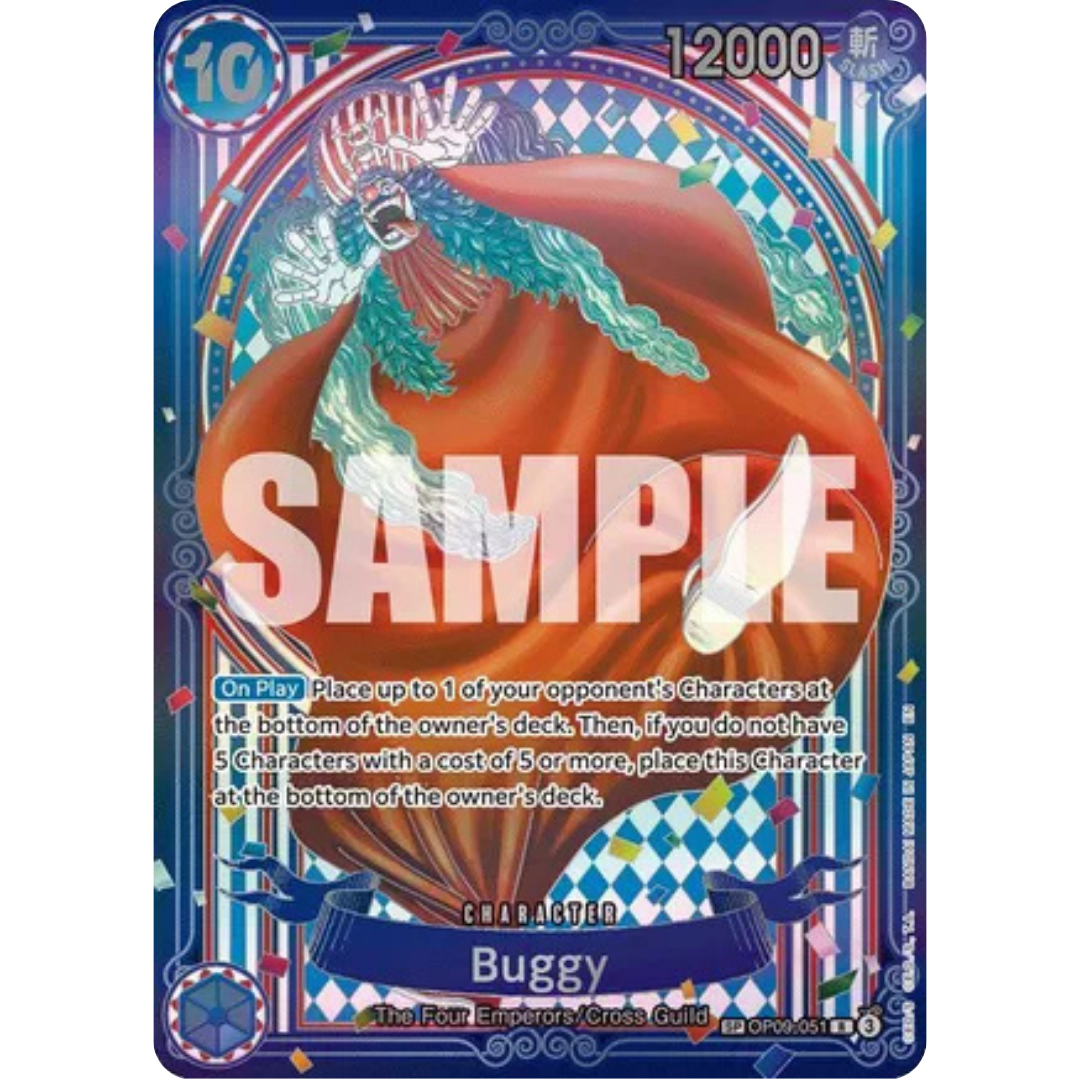 Buggy - OP09-051 (SP) (OP09-051) - The Azure Sea's Seven Foil
