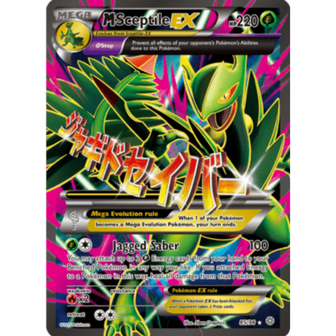 M Sceptile EX (85 Full Art) 085/98 - Holofoil XY Ancient Origins - Ultra Rare