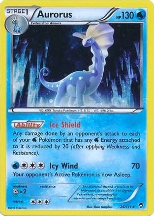 Aurorus 026/111 - Holofoil Miscellaneous Cards & Products - Promo
