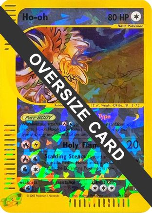 Ho-oh - 11/12 (Box Topper)/12 - Reverse Holofoil Jumbo Cards - Promo