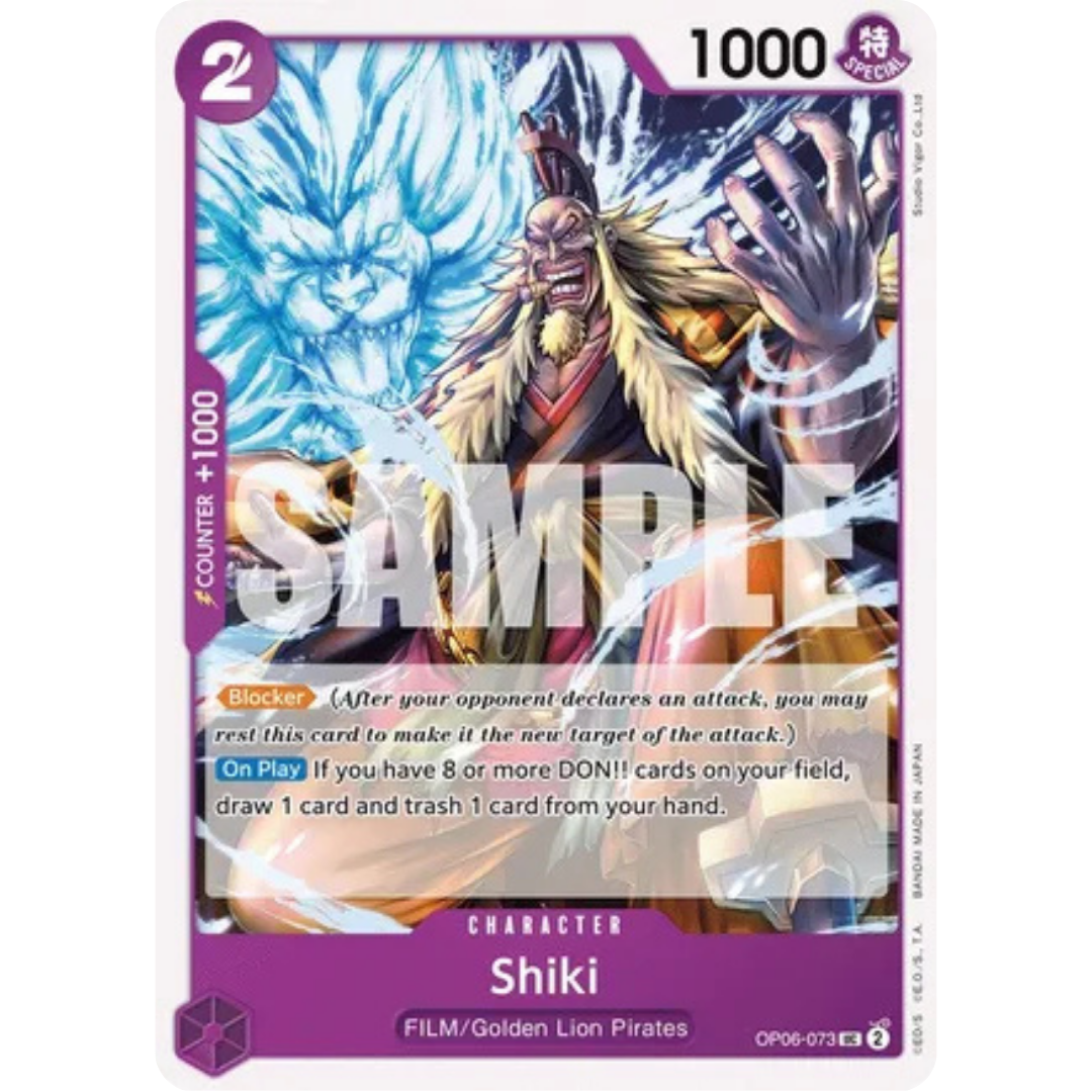 Shiki (OP06-073) - Wings of the Captain