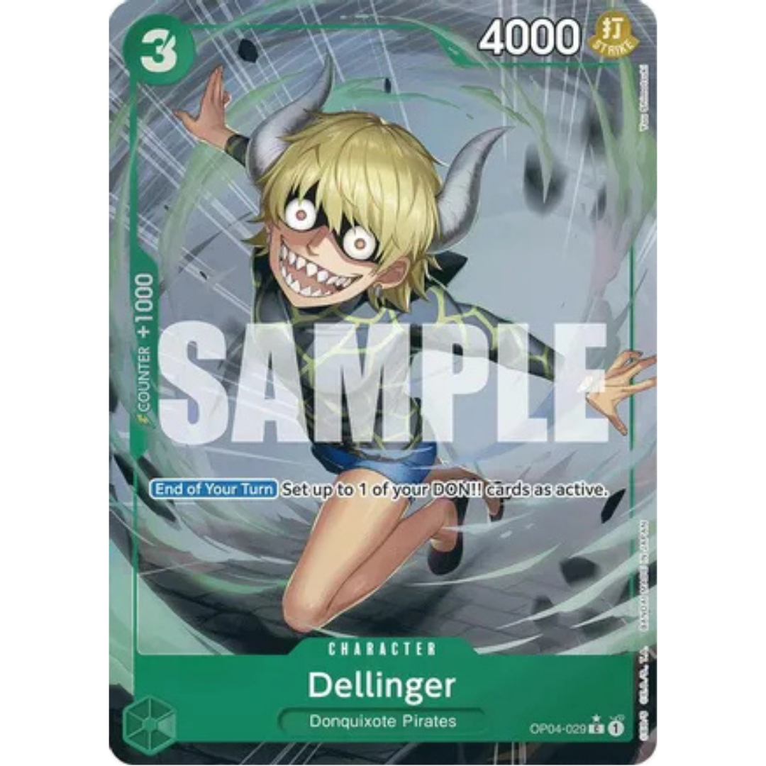Dellinger (Full Art) (OP04-029) - Premium Booster -The Best- Foil