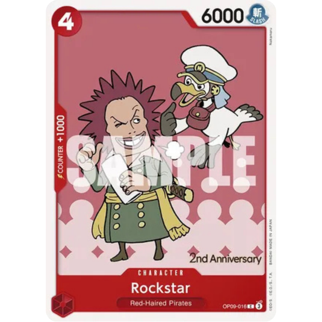 Rockstar (OP09-016) - Emperors in the New World: 2nd Anniversary Tournament Cards