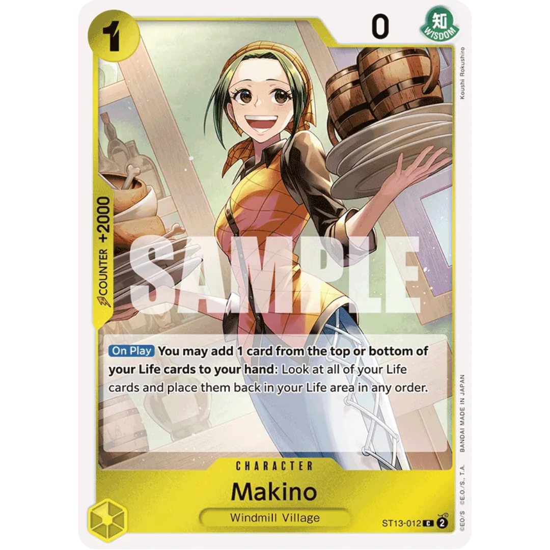 Makino (ST13-012) - Ultra Deck: The Three Brothers Foil