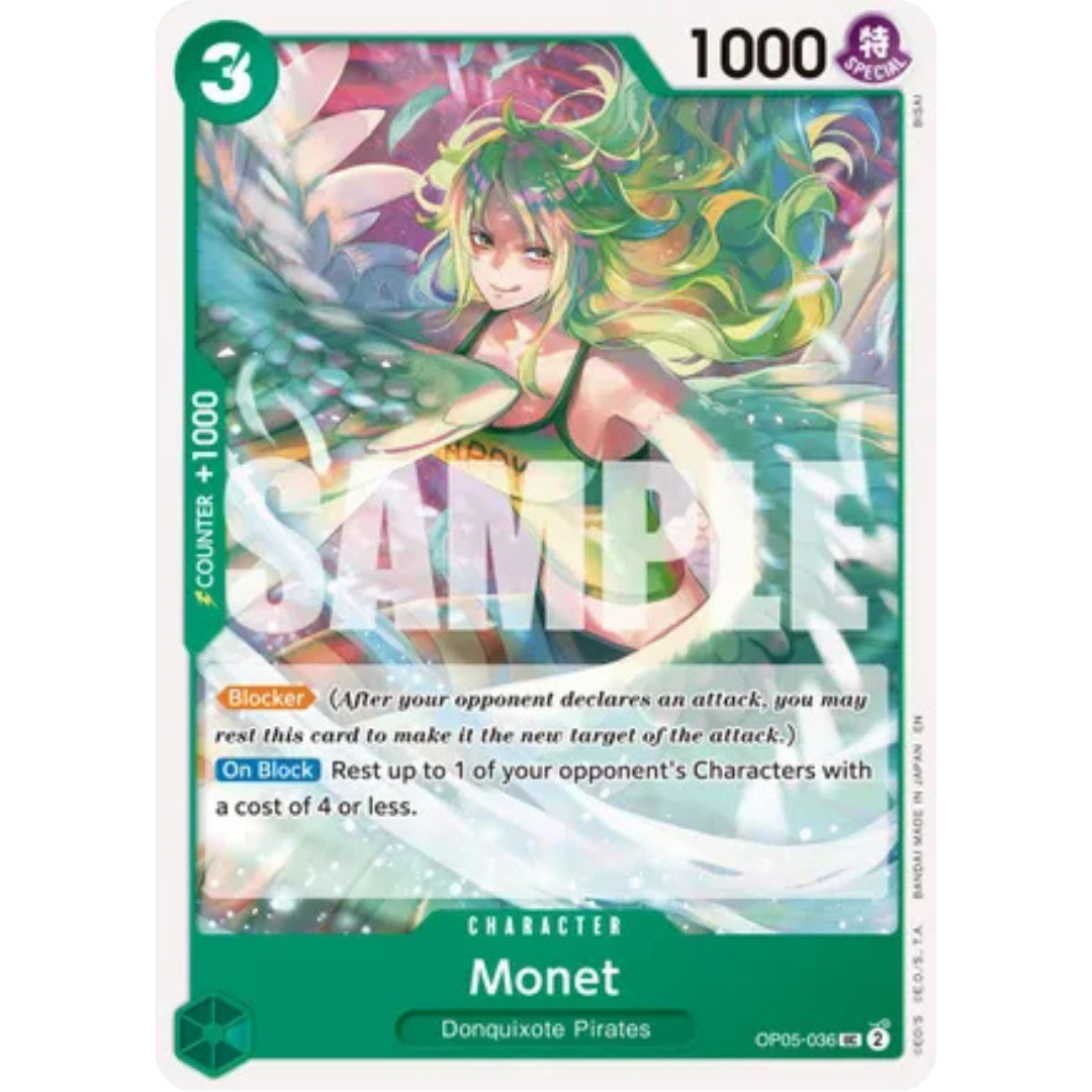 Monet (Reprint) (OP05-036) - Premium Booster -The Best- Vol. 2
