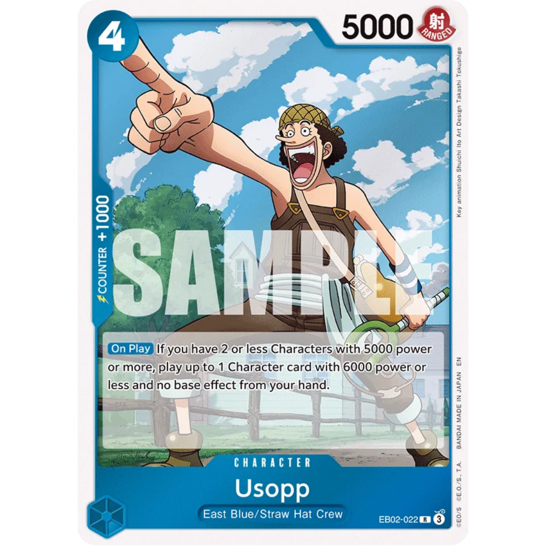 Usopp (EB02-022) - Extra Booster: Anime 25th Collection Foil