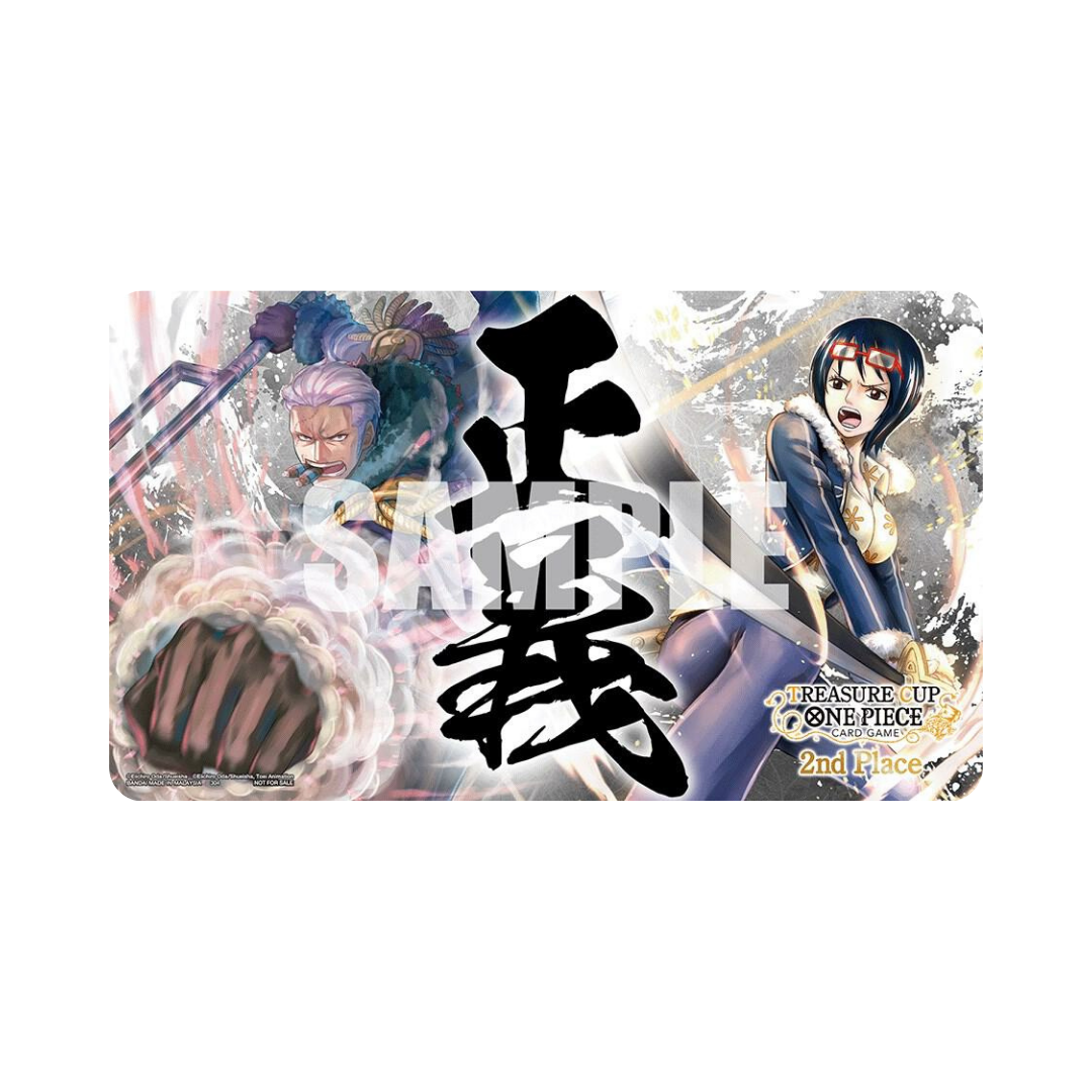 One Piece Official Playmat - Smoker & Tashigi (Treasure Cup 2nd Place)