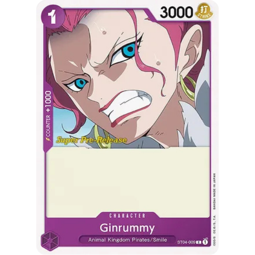 Ginrummy (ST04-009) - Super Pre-Release Starter Deck 4: Animal Kingdom Pirates