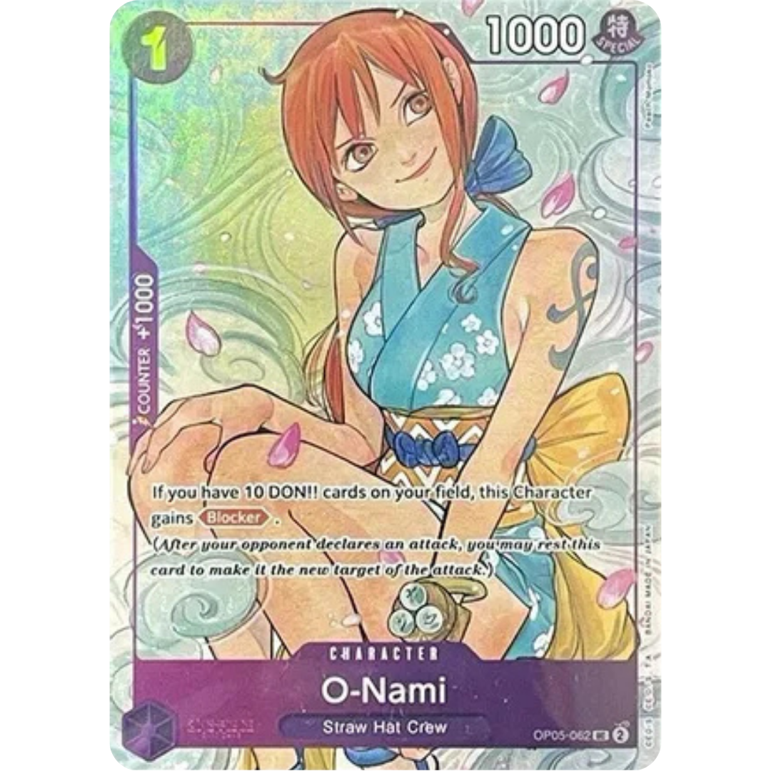 O-Nami (Illustration Box Vol.1) (OP05-062) - One Piece Promotion Cards Foil