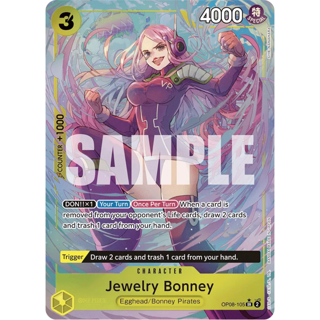 Jewelry Bonney (Parallel) (OP08-105) - Two Legends Foil