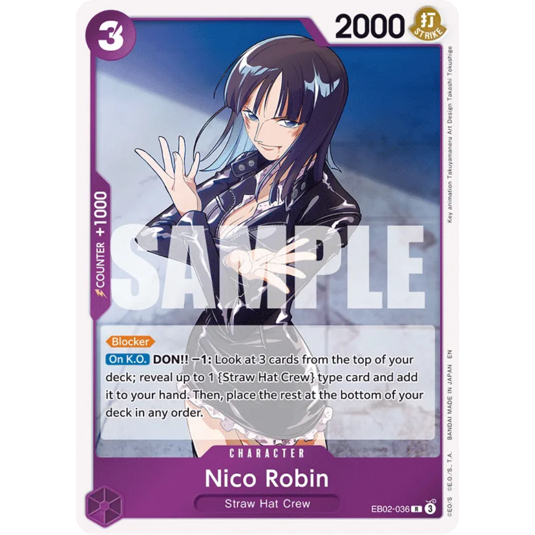 Nico Robin (EB02-036) - Extra Booster: Anime 25th Collection Foil