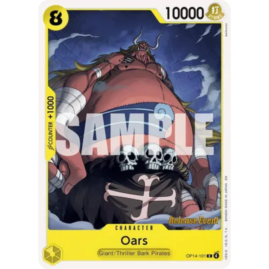 Oars (OP14-101) - The Azure Sea's Seven Release Event Cards