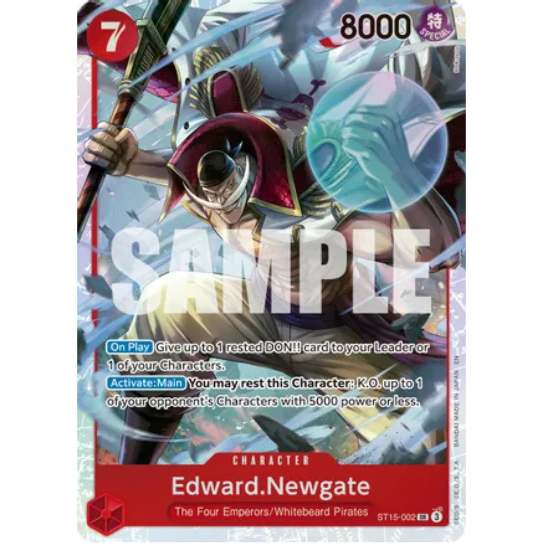 Edward.Newgate - ST15-002 (Reprint) (ST15-002) - Premium Booster -The Best- Vol. 2 Foil