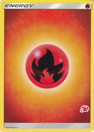 Fire Energy (#5 Charizard Stamped) Battle Academy - Promo