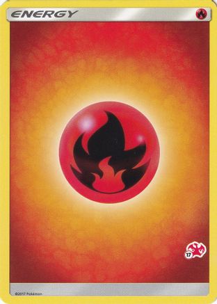 Fire Energy (#17 Charizard Stamped) Battle Academy - Promo