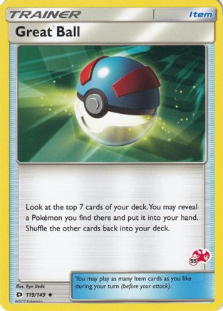 Great Ball - 119/149 (#55 Charizard Stamped)/149 Battle Academy - Promo
