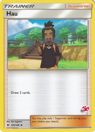 Hau - 120/149 (#52 Charizard Stamped)/149 Battle Academy - Promo
