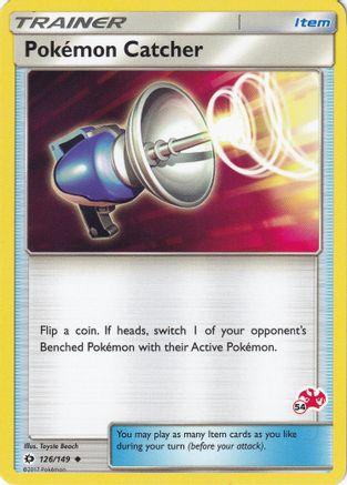 Pokemon Catcher - 126/149 (#54 Charizard Stamped)/149 Battle Academy - Promo